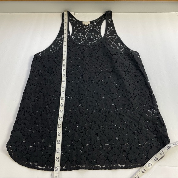 Wilfred Black Lace Floral Tank Top - Picture 13 of 13